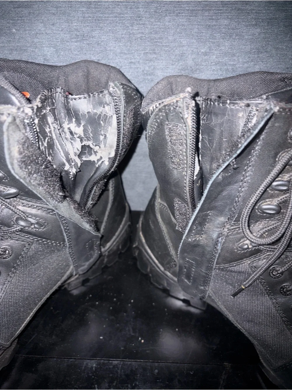 Harley-Davidson Men's Black Lace-Up Tactical Boot